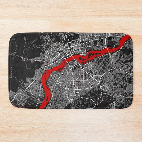 Item preview, Bamako City Map of Mali - Oriental designed and sold by deMAP.