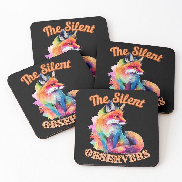 Item preview, The Silent Observers. fox quote designed and sold by FoxVibes.