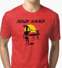 THE ENDLESS SUMMER - CLASSIC SURF MOVIE Tri-blend T-Shirt