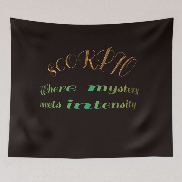 Item preview, SCORPIO: WHERE MYSTERY MEETS INTENSITY designed and sold by BenO63.