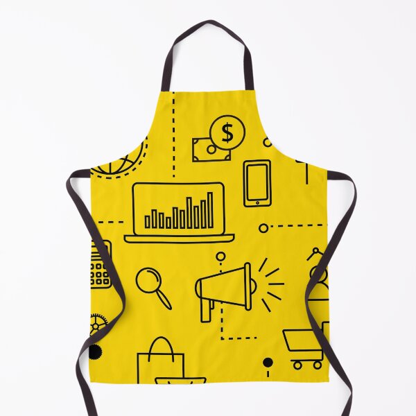 Item preview, Golden Yellow IT Pattern. designed and sold by ARichArts.