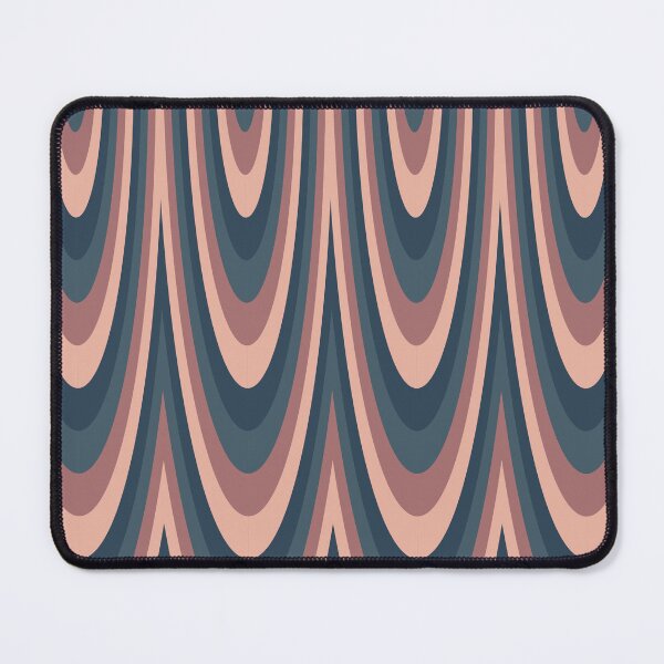Item preview, Green Peach Waves Pattern designed and sold by TheArtism.