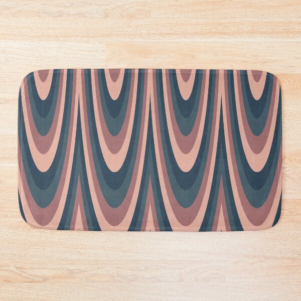 Item preview, Green Peach Waves Pattern designed and sold by TheArtism.