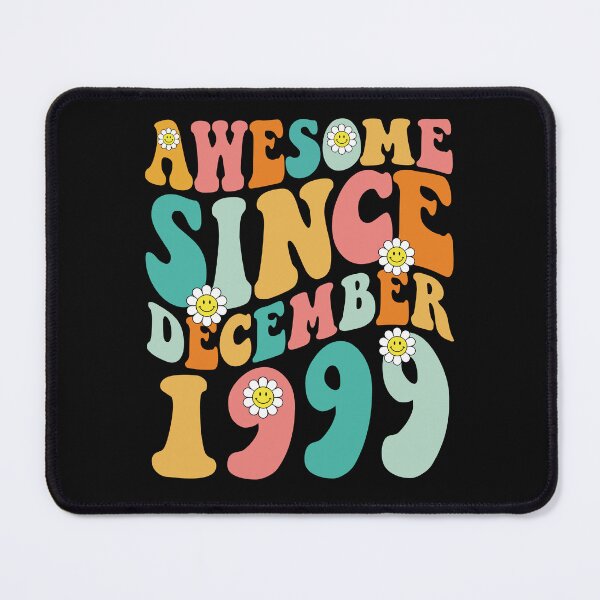 Item preview, Awesome Since December 1999 | Made In 1999 | Retro Groovy Birthday designed and sold by Christina-grich.