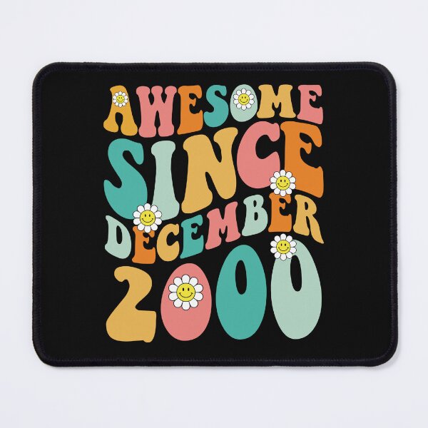 Item preview, Awesome Since December 2000 | Made In 2000 | Retro Groovy Birthday designed and sold by Christina-grich.