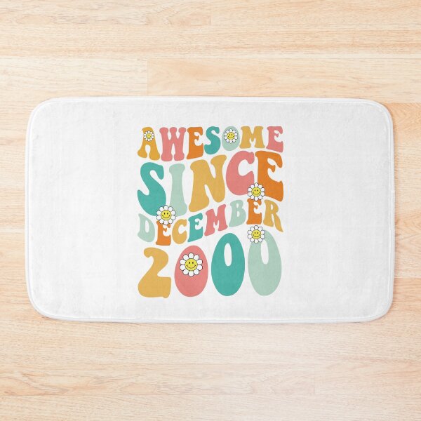 Item preview, Awesome Since December 2000 | Made In 2000 | Retro Groovy Birthday designed and sold by Christina-grich.