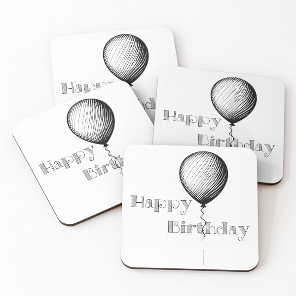 Item preview, Happy Birthday (Classic) with Black Lettering designed and sold by VelvetRoom.