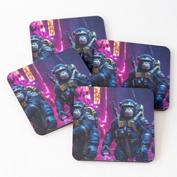 Item preview, Chimpanzee soldiers designed and sold by M-Y-A-R-T-.
