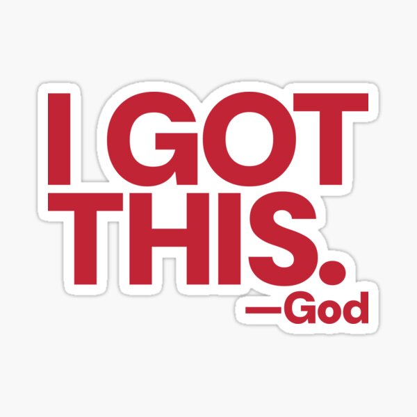 God is in Control Religious Stickers (10-Sheet) - Encouraging Colorful –  New8Store