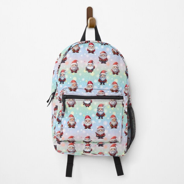 Item preview, Kawaii Santa seamless pattern designed and sold by Trendy-Artistry.