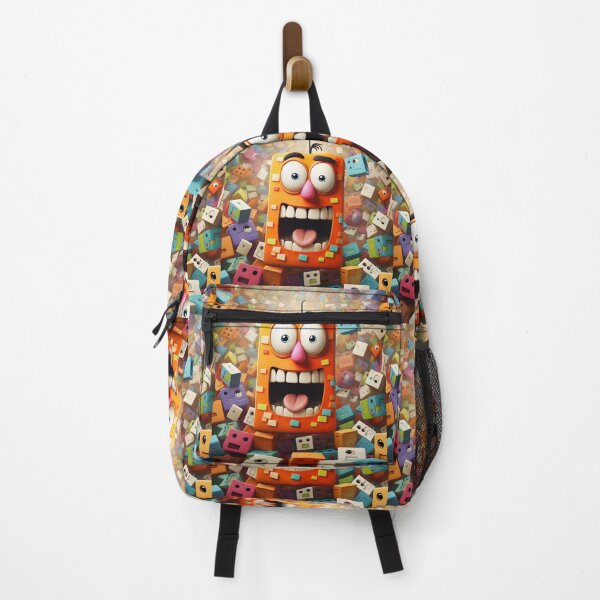 Item preview, Cartoon cute funny square characters-8 designed and sold by DigitalArtAJP.