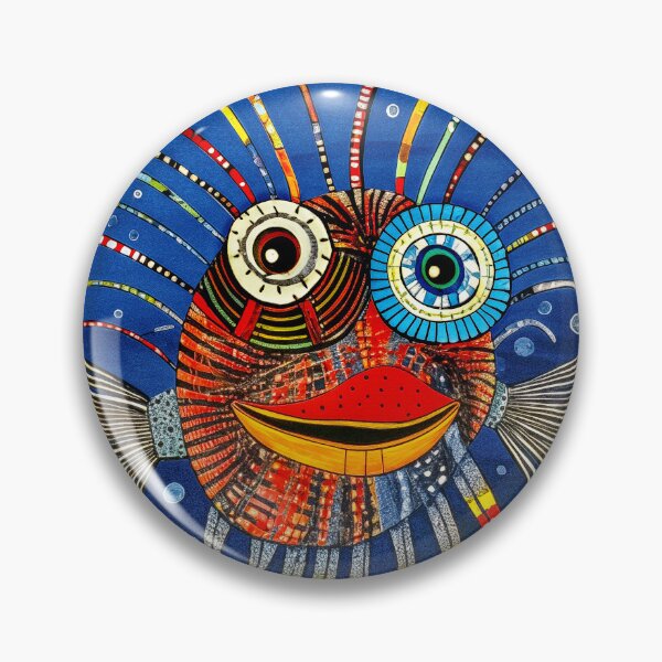 Item preview, "Whimsical Fish # 51" designed and sold by Glen Allison.