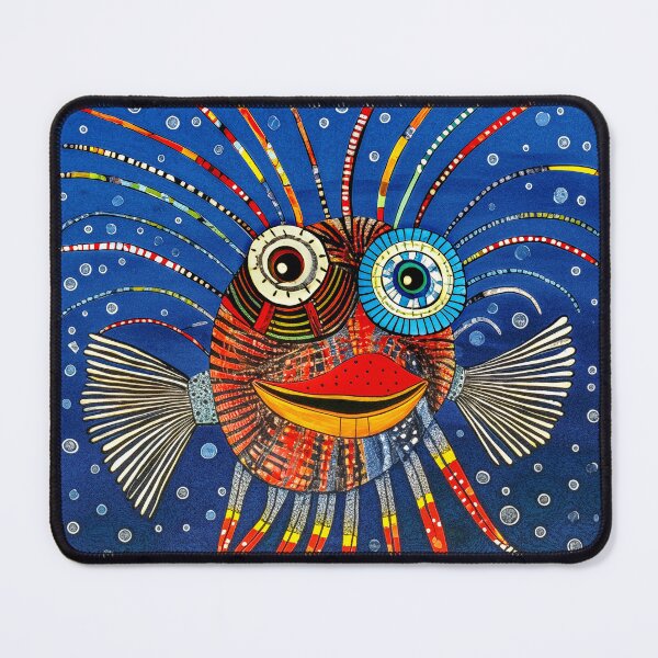 Item preview, "Whimsical Fish # 51" designed and sold by Glen Allison.