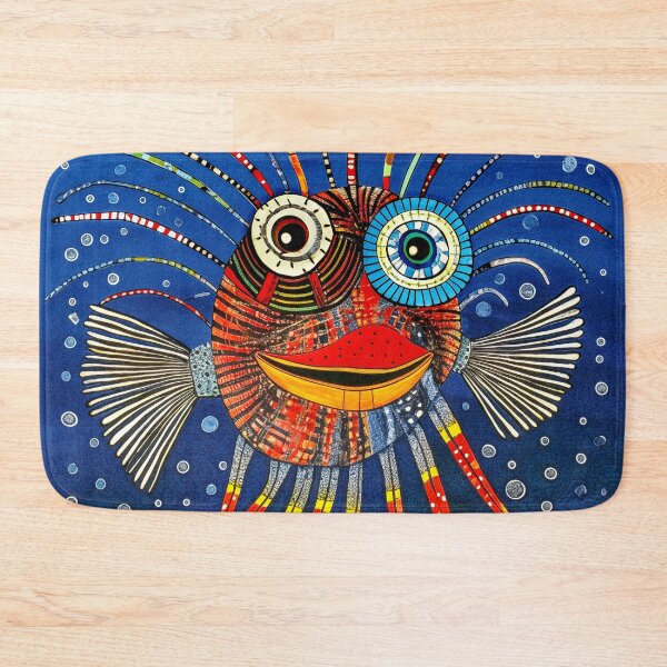 Item preview, "Whimsical Fish # 51" designed and sold by Glen Allison.