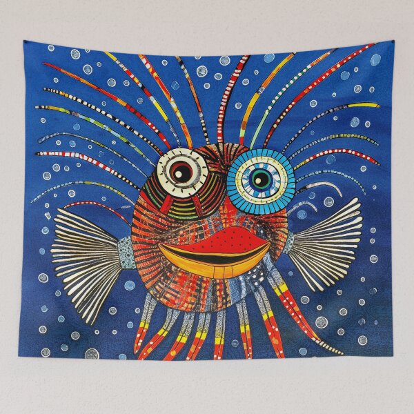 Item preview, "Whimsical Fish # 51" designed and sold by Glen Allison.