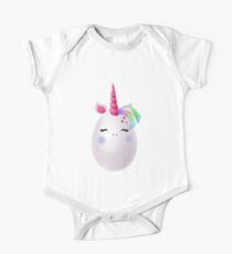 Ostern Einhorn Ei Baby Body Kurzarm