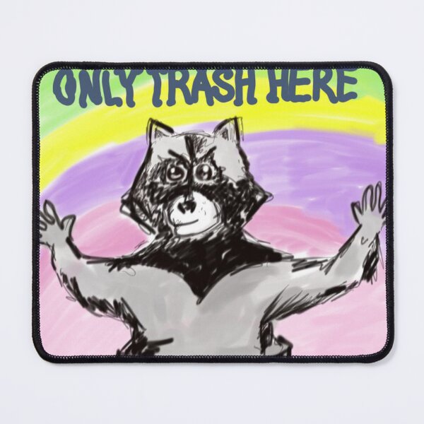 Item preview, ONLY TRASH HERE designed and sold by ThunderWitch.