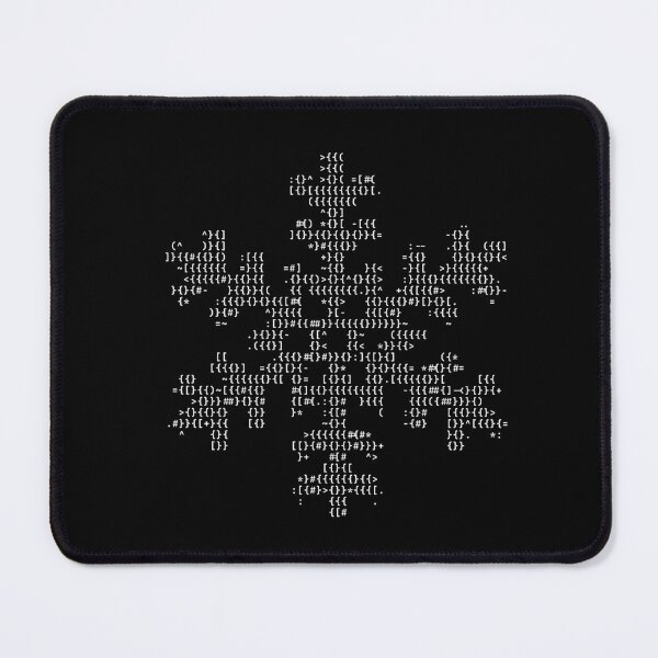 Item preview, Ascii art snowflake designed and sold by pinimgart.