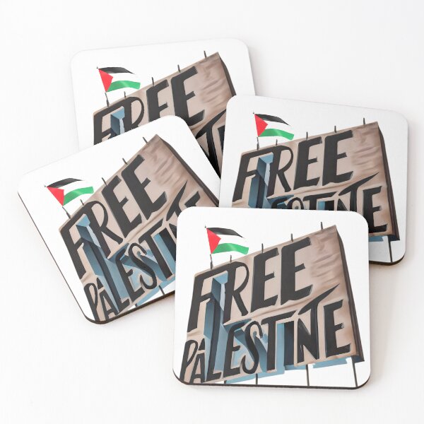 Item preview, Supporting Palestine's Freedom: 'Free Palestine' New Design designed and sold by Robo-toons.