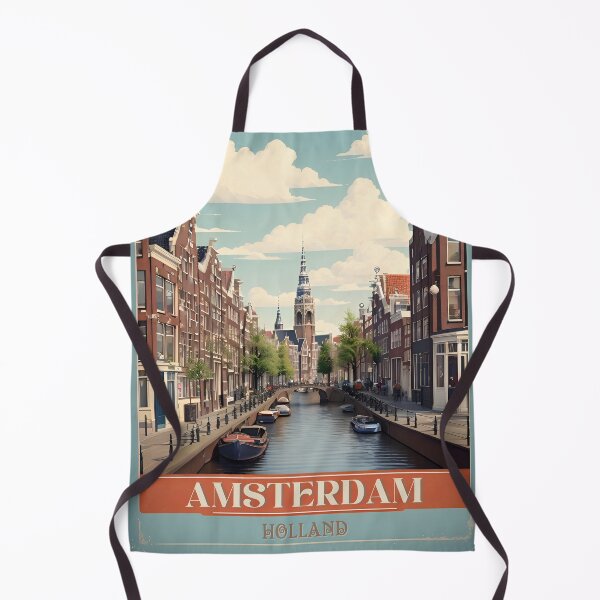 Item preview, Amsterdam in Retro: Canal Views and Dutch Charm designed and sold by Ceemko's Vintage Corner.