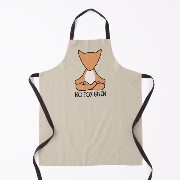 Item preview, No Fox Given - Funny Fox Pun designed and sold by ViewerEqualsPhoton.