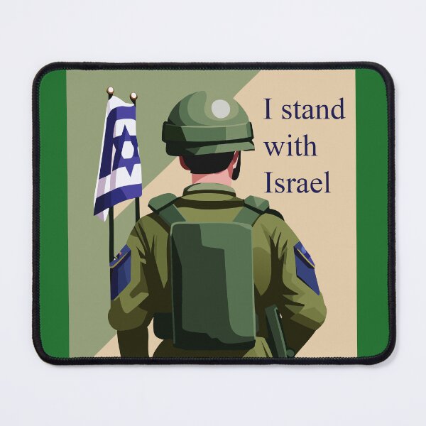 Item preview, I stand with Israel designed and sold by Shayna Glickman.