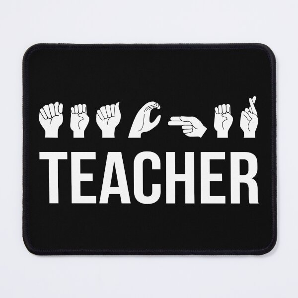 Item preview, ASL Teacher V designed and sold by Lemon Pepper.
