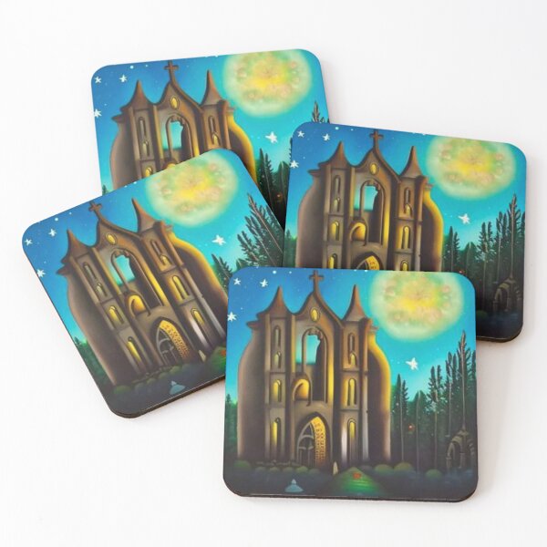 Item preview, Skeletal Cathedral at night designed and sold by George Hutton Hunter.