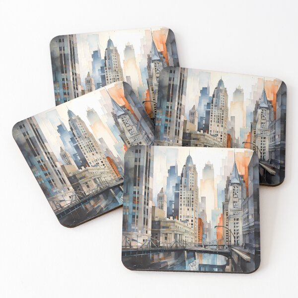 Item preview, "Looped in Fantasy" - Chicago's Abstract Echo designed and sold by edge-studios.