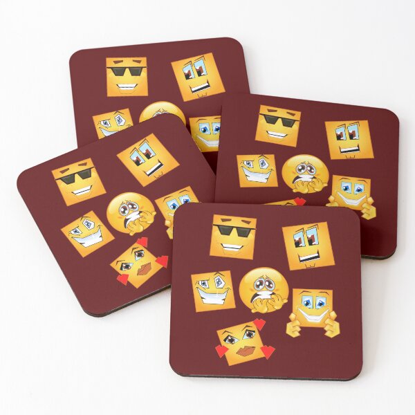 Item preview, SQUARE IS THE NEW ROUND, FUNNY EMOJI PARODY designed and sold by Danicus666.