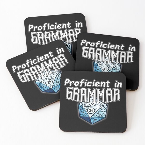 Item preview, Proficient in Grammar designed and sold by GammarayPrints.