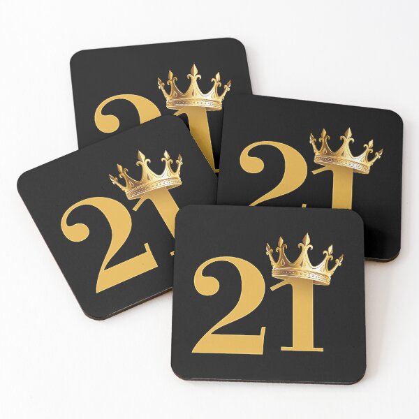 Item preview, 21st Birthday and a crown  designed and sold by iclipart.