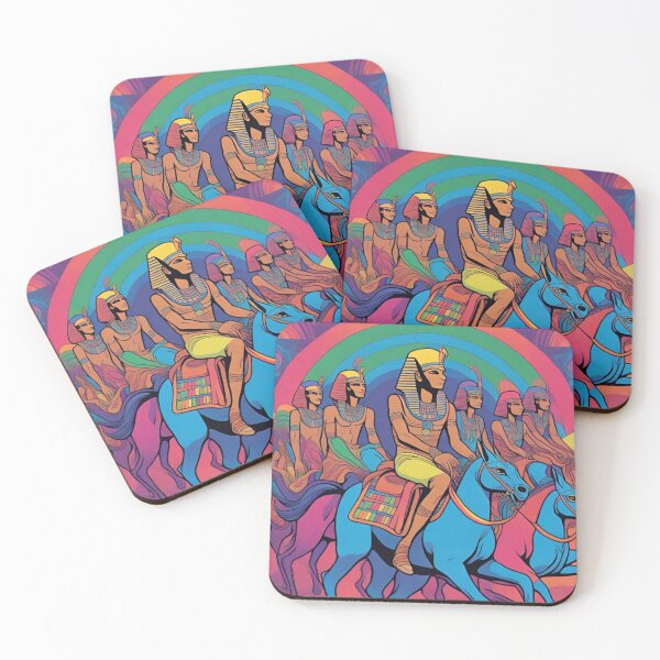 Item preview, Ancient Egyptians Riding Blue Horses designed and sold by Endless-Desire.