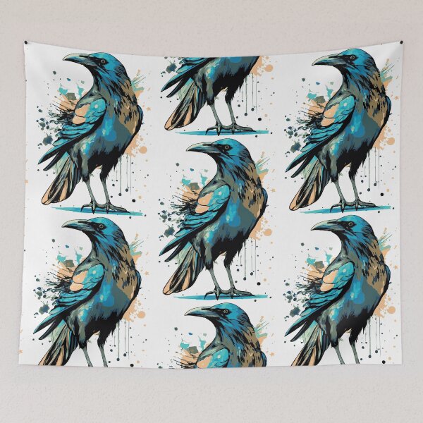 Item preview, Crow - Raven - Crows & Ravens - Crow Colorful designed and sold by BabyYodaSticker.
