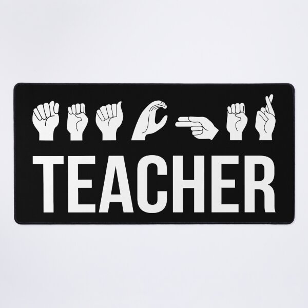 Item preview, ASL Teacher V designed and sold by Lemon Pepper.