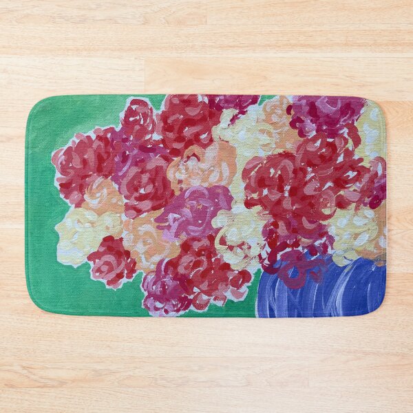 Item preview, Hydrangea Still Life Acrylic Painting designed and sold by LindenTreeGifts.