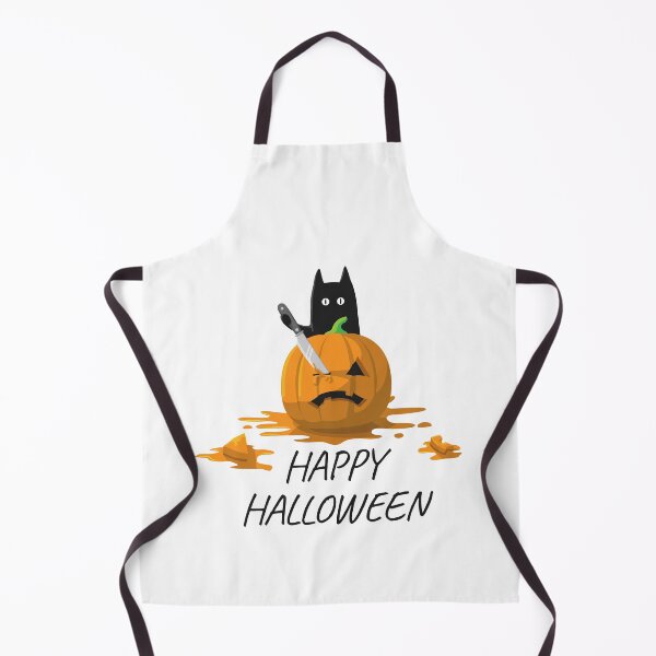 Item preview, Happy Halloween Pumpkin Cat Killer | White designed and sold by Teenker.