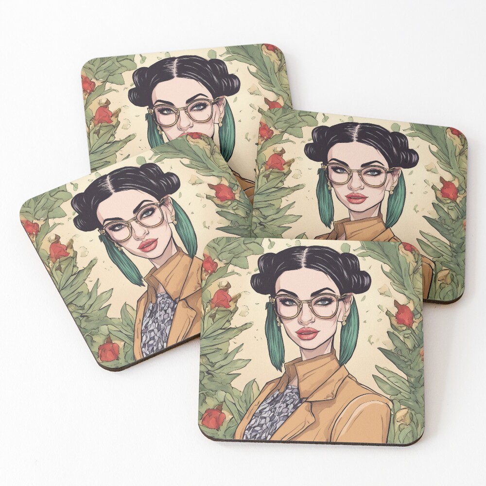 Item preview, Coasters (Set of 4) designed and sold by RaphDesign.