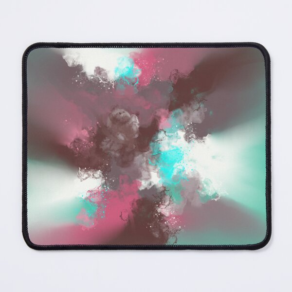 Item preview, Flirting In Paradise - Tahitian Green Red Violet Abstract designed and sold by Joey Santiago.