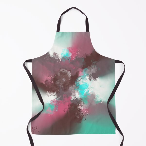 Item preview, Flirting In Paradise - Tahitian Green Red Violet Abstract designed and sold by Joey Santiago.