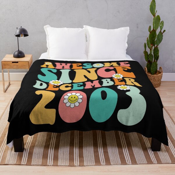Item preview, Awesome Since December 2003 | Made In 2003 | Retro Groovy Birthday designed and sold by Christina-grich.