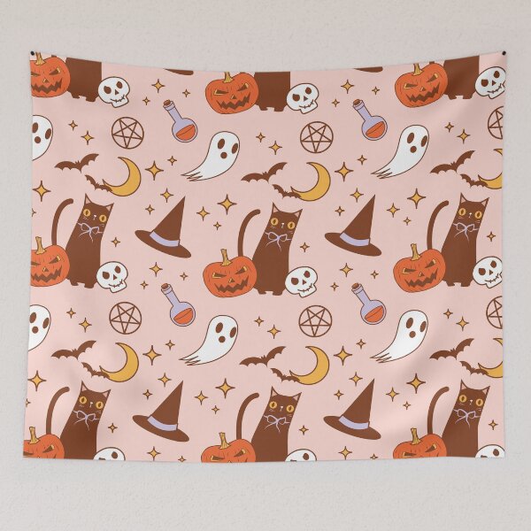Item preview, Halloween Sweet Pattern designed and sold by cafelab.