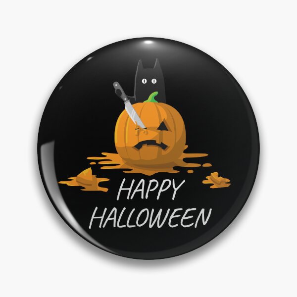 Item preview, Happy Halloween Pumpkin Cat Killer | Black designed and sold by Teenker.