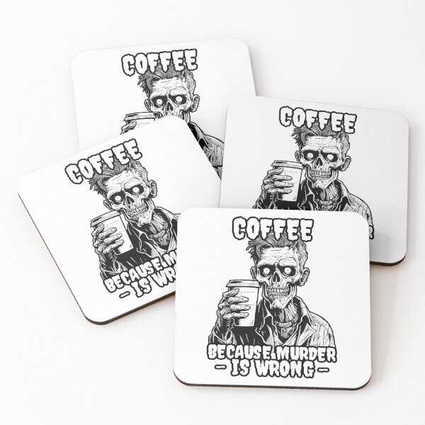 Item preview, Zombie Coffee because murder is wrong designed and sold by AngelinaBezm.
