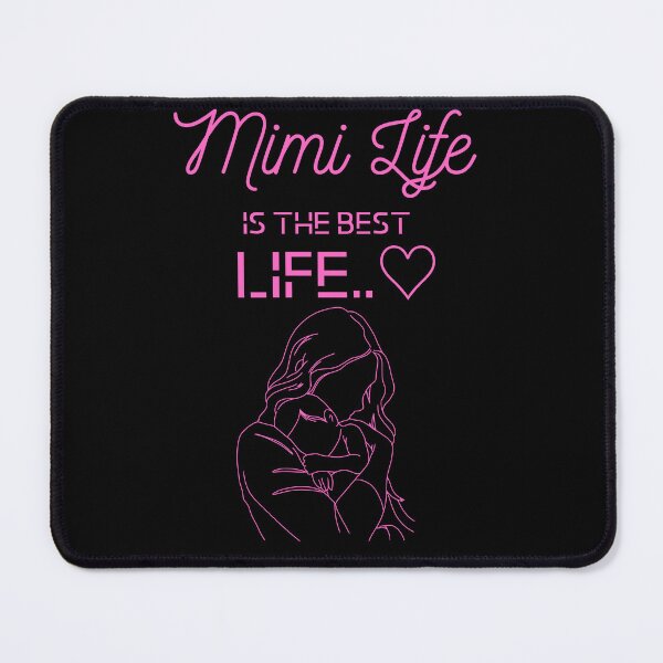 Item preview, Mimi life is the best life /cute quote for mom and grandma designed and sold by Reda Ls ⭐️⭐️⭐️⭐️⭐️.