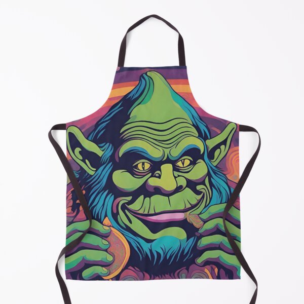 Item preview, Smiling Ogre With Beard Holding Fruit designed and sold by Endless-Desire.
