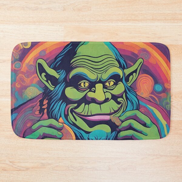 Item preview, Smiling Ogre With Beard Holding Fruit designed and sold by Endless-Desire.
