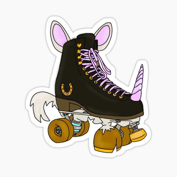 Patin a best sale roulette licorne