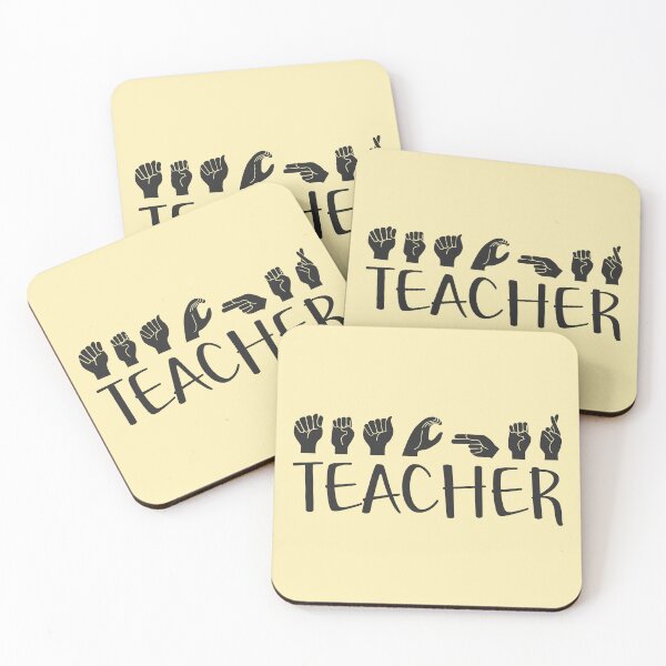 Item preview, ASL Teacher VI designed and sold by Lemon Pepper.