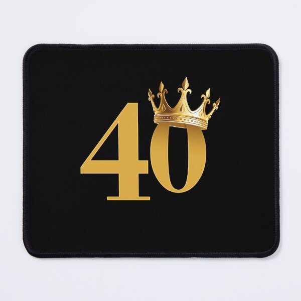 Item preview, 40th Birthday and a crown designed and sold by iclipart.